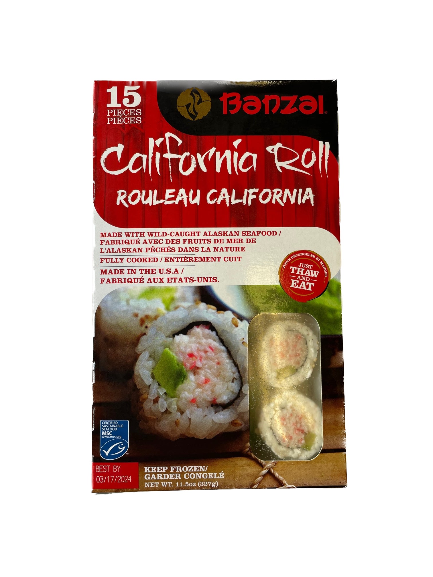 Sushi - Rouleau californien